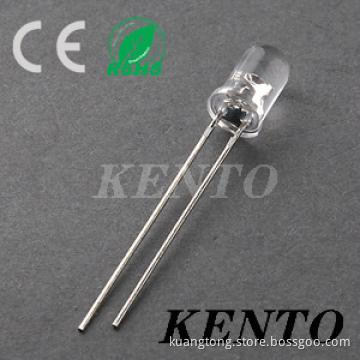 5mm Water Clear Through Hole Long legs Yellow Ultra bright LED Diode